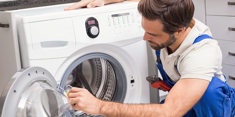 نیامدن آب گرم در ماشین لباسشویی