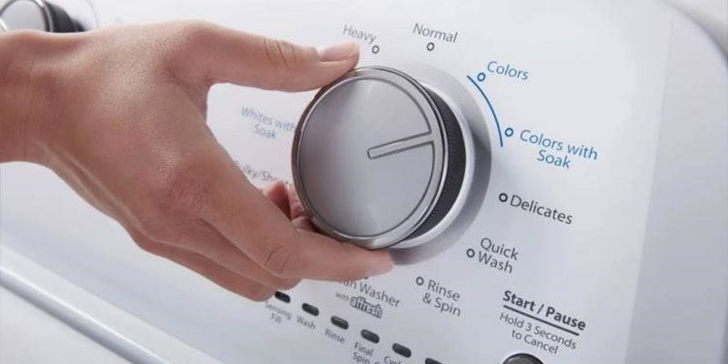 تنظیم تایمر ماشین لباسشویی