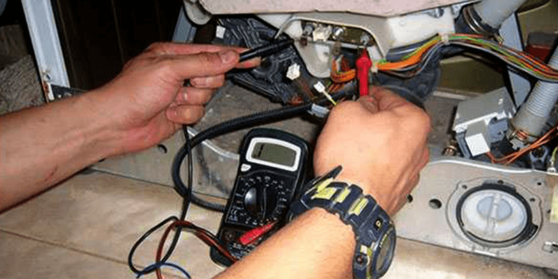 نحوه تست سنسور المنت لباسشویی