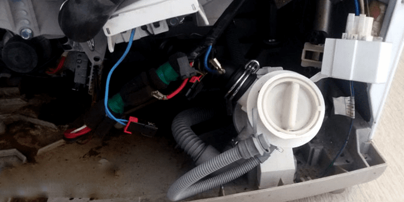 تست پمپ تخلیه ماشین لباسشویی