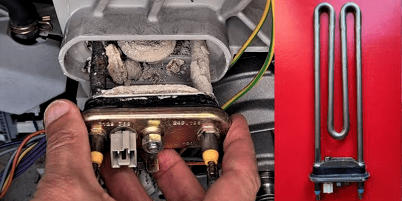 نحوه تعویض المنت لباسشویی ال جی