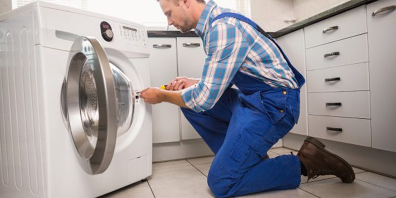 معیوب بودن سوئیچ درب لباسشویی