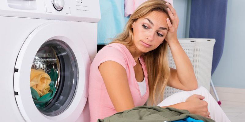 دلیل بازنشدن درب ماشین لباسشویی