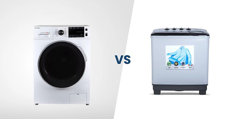 تفاوت ماشین لباسشویی دوقلو و اتوماتیک